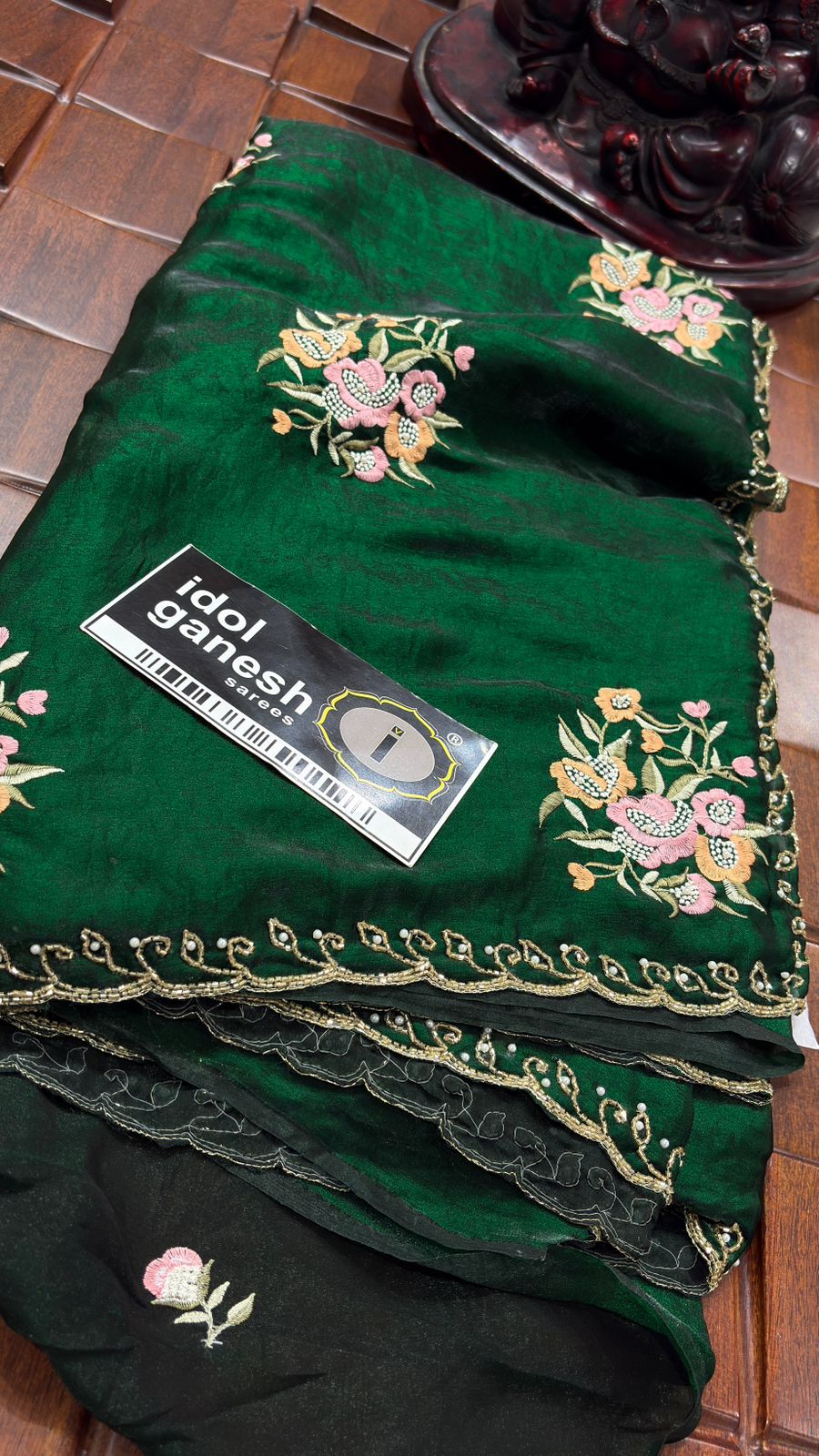 IG7730lite weight pure velvet chiffon sarees 