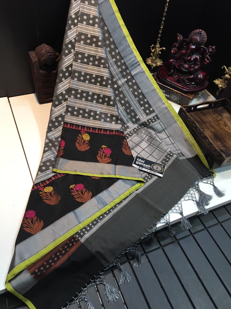 IG816 Lite weight soft chanderi pattu