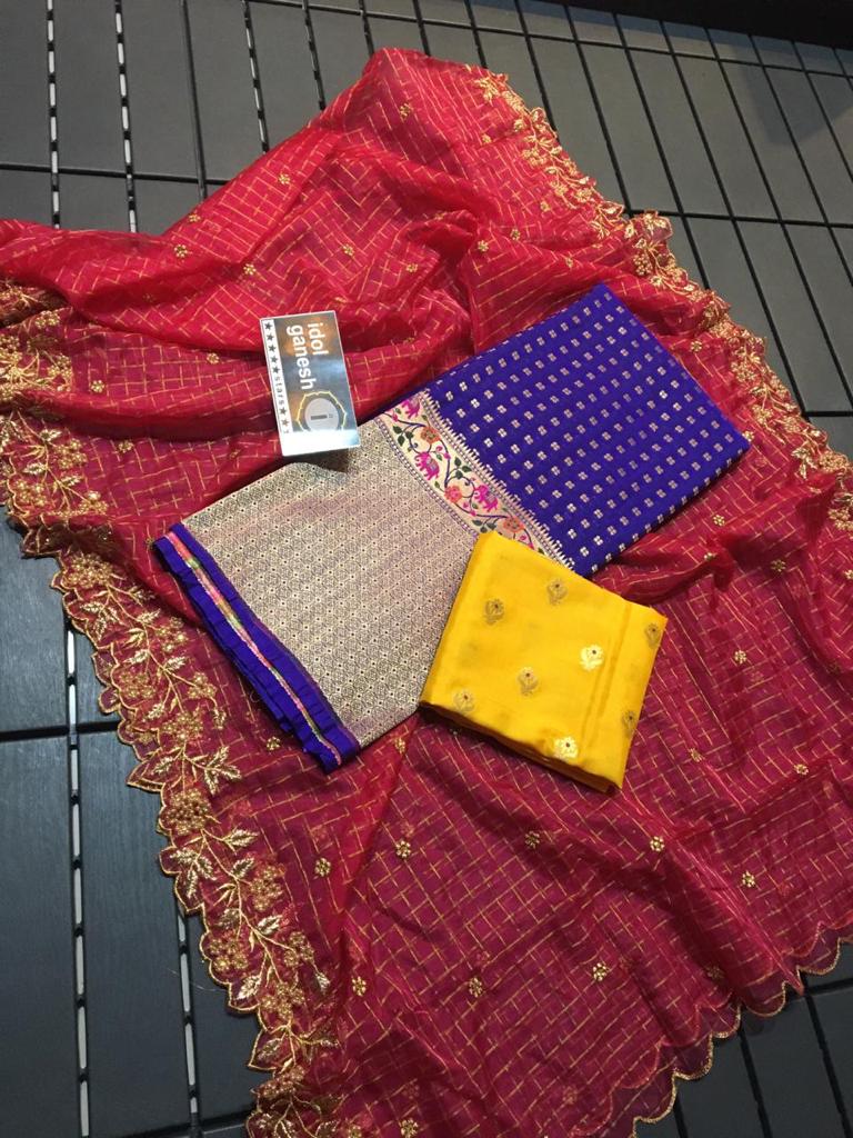 IG826 Lite weight Banaras weaving