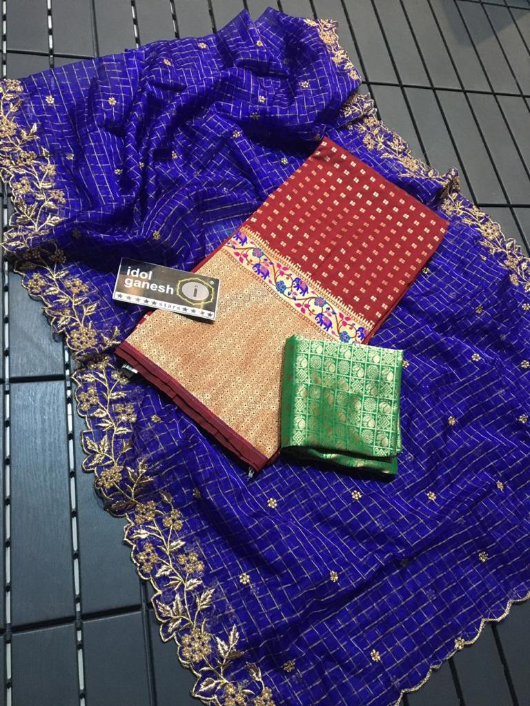 IG826 Lite weight Banaras weaving