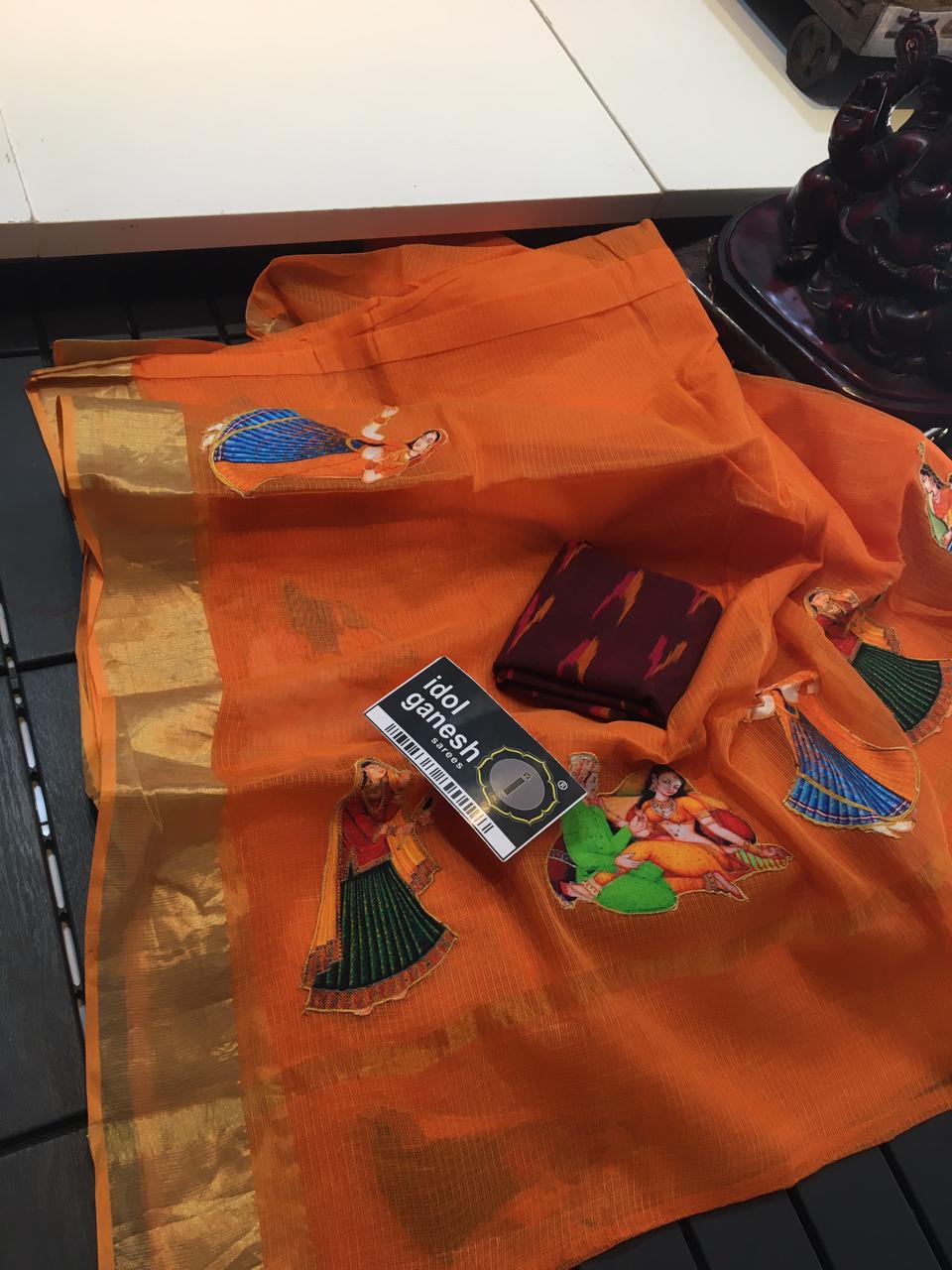 IG864 Pure handloom Kota sarees