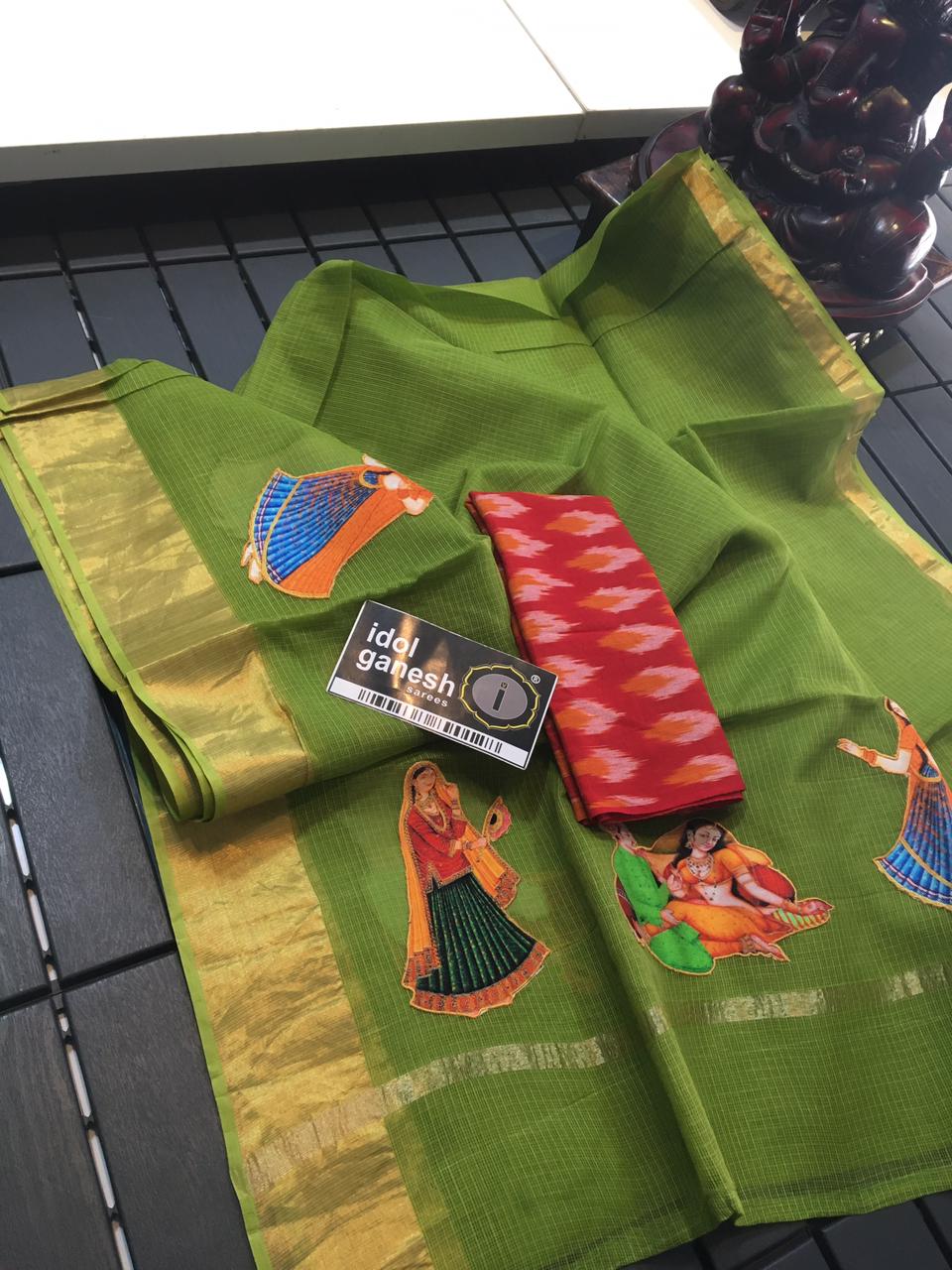 IG864 Pure handloom Kota sarees