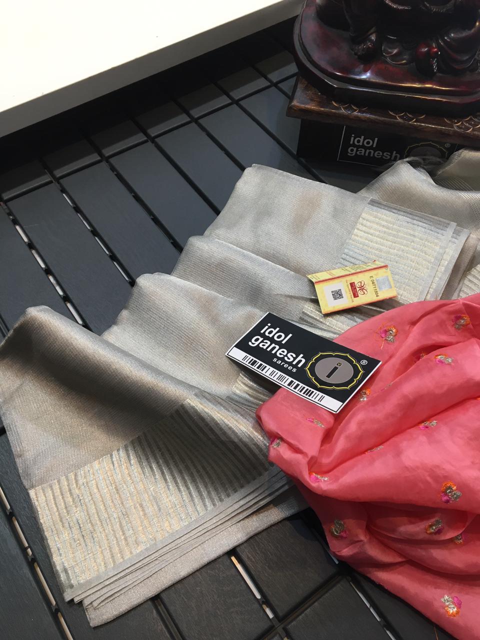 IG934 Pure handloom tissue sarees IG934 Pure handloom tissue sarees