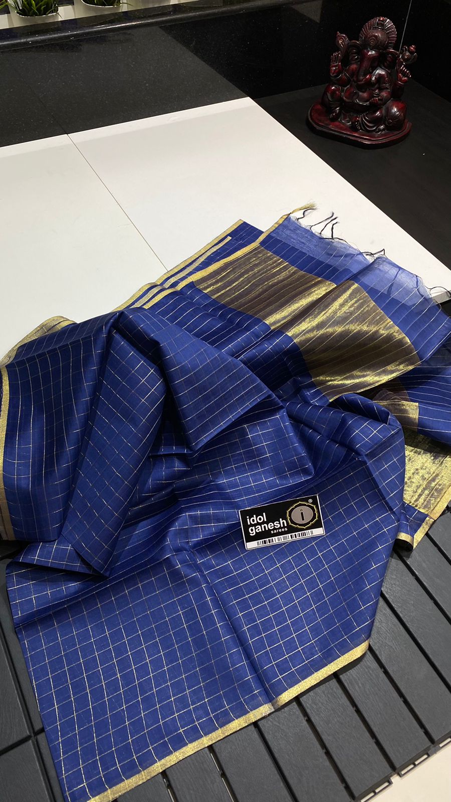 IG945 Pure Handloom tussar silk 