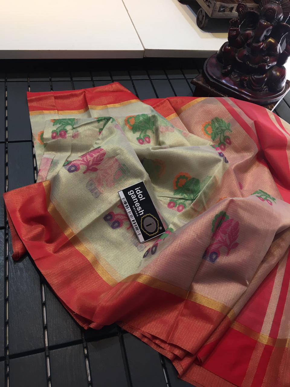 IG980 Lite weight tissue Kota sarees IG980 Lite weight tissue Kota sarees